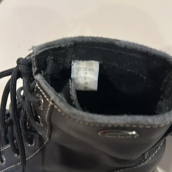 Women's Sketcher’s Black and Brown Lace-Up Ankle Boots - Picture 4 of 10